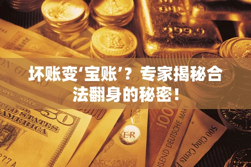 济南坏账变‘宝账’？专家揭秘合法翻身的秘密！