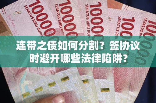 济南连带之债如何分割？签协议时避开哪些法律陷阱？