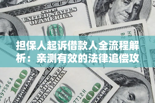 济南担保人起诉借款人全流程解析：亲测有效的法律追偿攻略