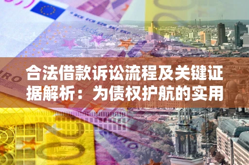 济南合法借款诉讼流程及关键证据解析：为债权护航的实用指南