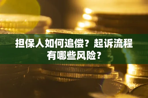 济南担保人如何追偿？起诉流程有哪些风险？