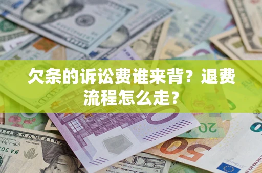 济南欠条的诉讼费谁来背？退费流程怎么走？
